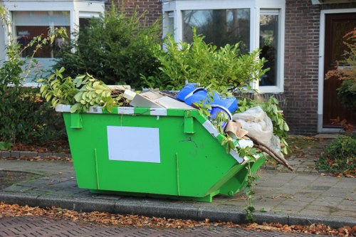 Eco-friendly waste recycling during clearance